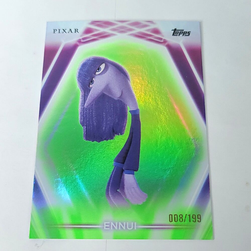 Ennui Topps 2026 Disney Neon Holo Parallel Refractor Limited 008/199